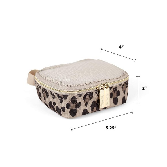 Itzy Ritzy Leopard Packing Cubes - Picture 5 of 5
